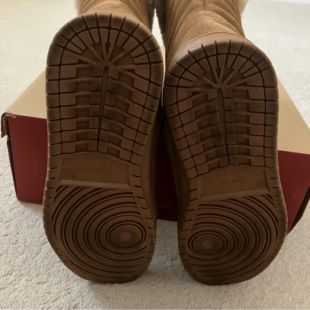 STYLE & CO Novaa Genuine Suede Boots Chestnut Women's 10